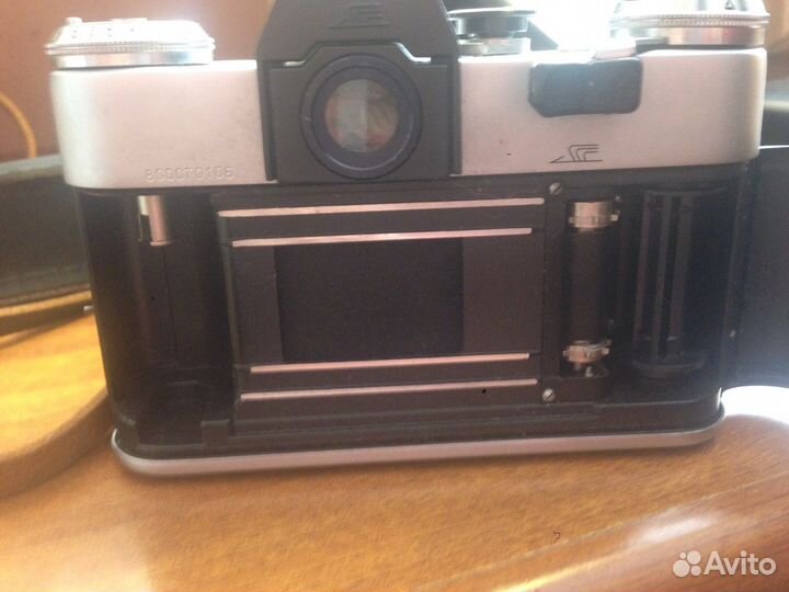 Фото аппарат зенит-Е с чехлом