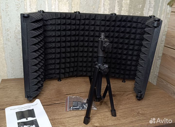 Акустический экран для микрофона, 5-и секционный