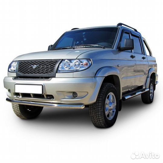 Защита переднего бампера UAZ pickup (2007)
