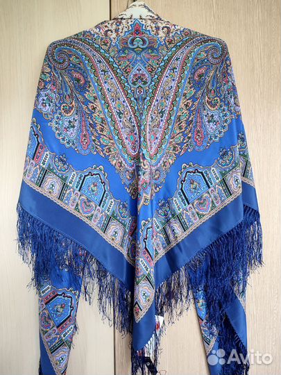 Павловопосадский платок шёлковый Восточная сказка