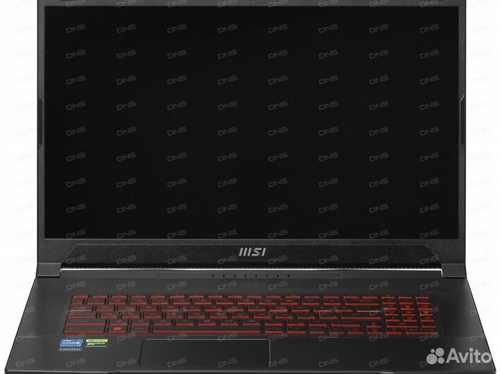 Ноутбук MSI Katana GF76 12UC-420XRU черный