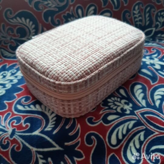 Новая шкатулка для украшений нежно розовая