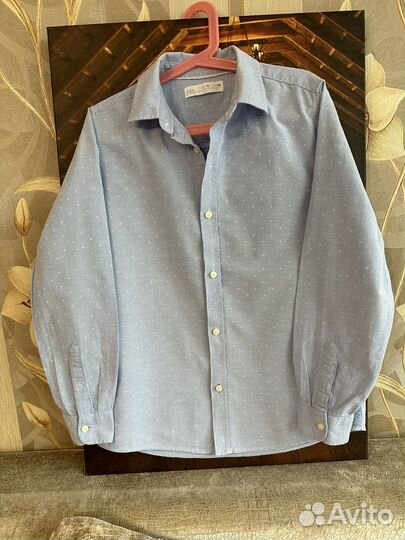 Рубашка Zara на мальчика р. 140