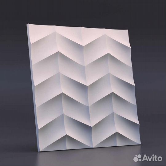 Гипсовая 3D панель 