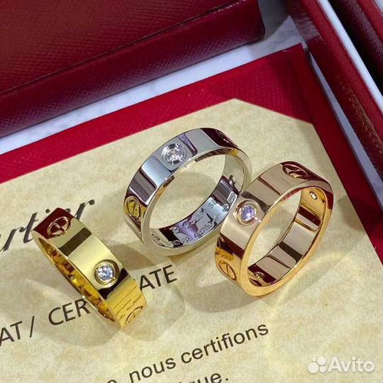 Кольцо cartier love