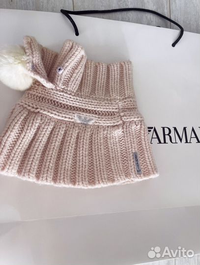 Манишка детская (снуд)armani baby