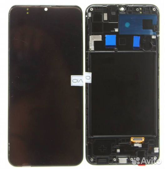 Дисплей для Samsung A20 (A205F) в рамке (oled)