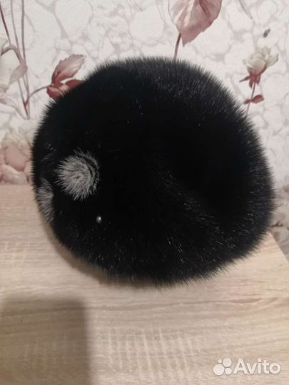 Берет женский норковый