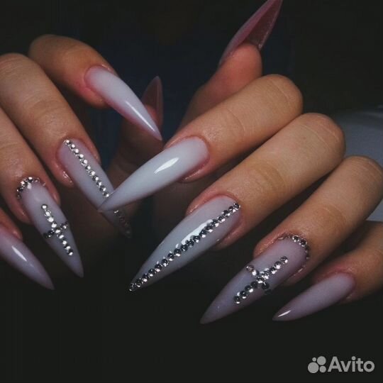 Наращивание ногтей маникюр
