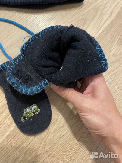 Шапка для малыша 6-9 мес