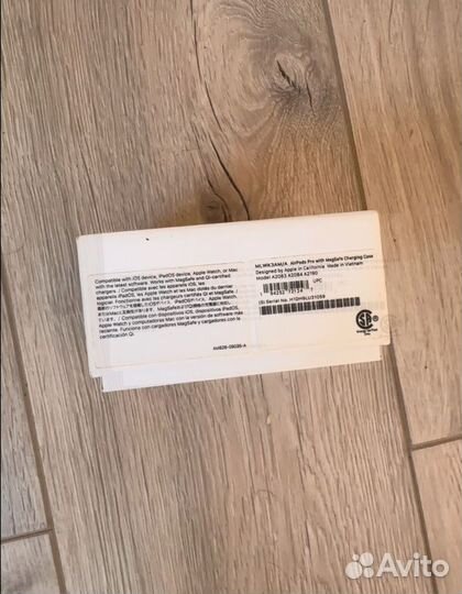 Коробка из под Наушников earpods оригинал