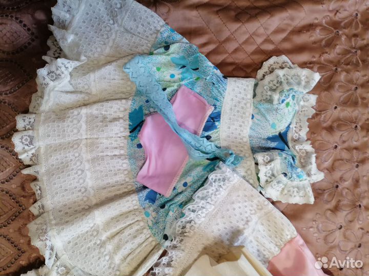 Туфли и платье для кукол СССР