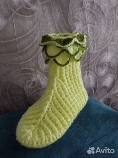 Следки вязаные крючком