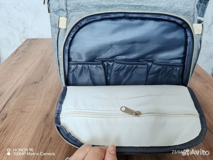 Сумка рюкзак трансформер для коляски