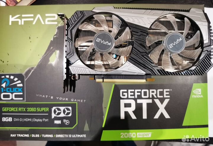 Видеокарта KFA2 RTX 2060 Super