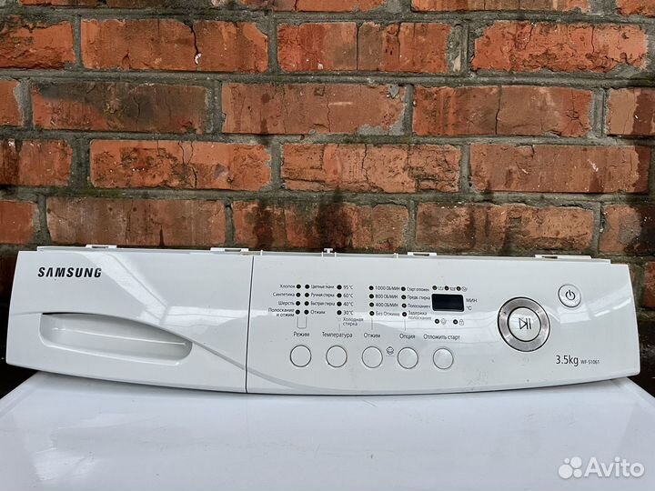 Модуль управления стиральной машины Samsung