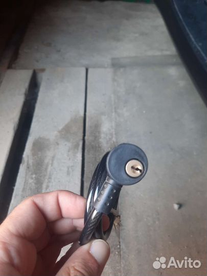 Замок для велосипеда новый