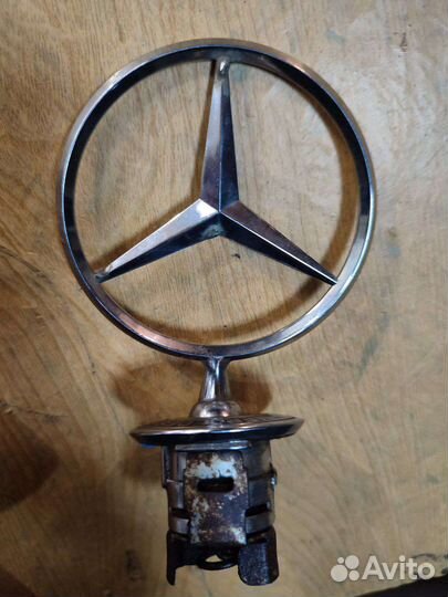 Штерн значок капота Mercedes-benz w124