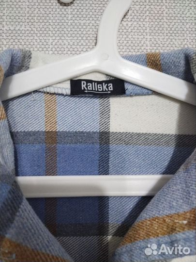 Рубашка в клетку женская