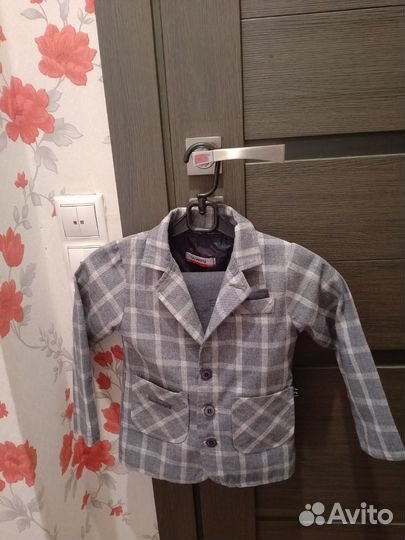 Костюм тройка для мальчика 110