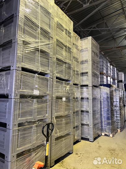 Большие Пластиковые Ящики Контейнеры Agro Box