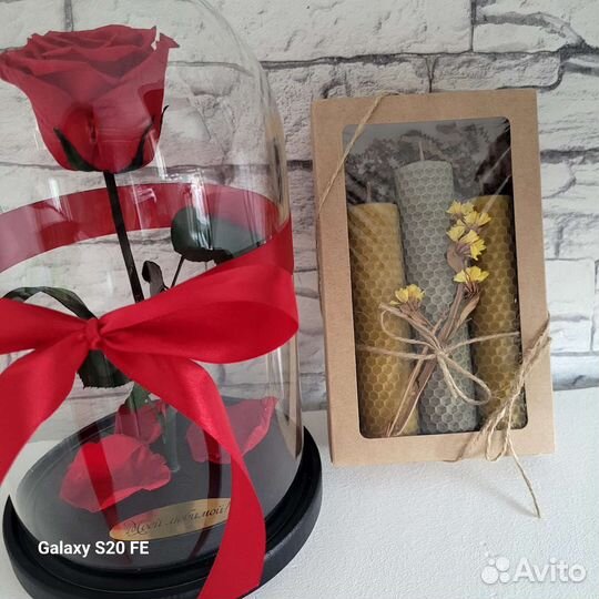 Свечи из натуральной вощины ручная работа