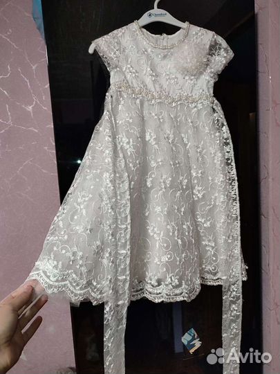 Платье для девочки 104 110 белое
