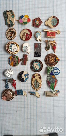 Значки Фестивали Голубь мира 4