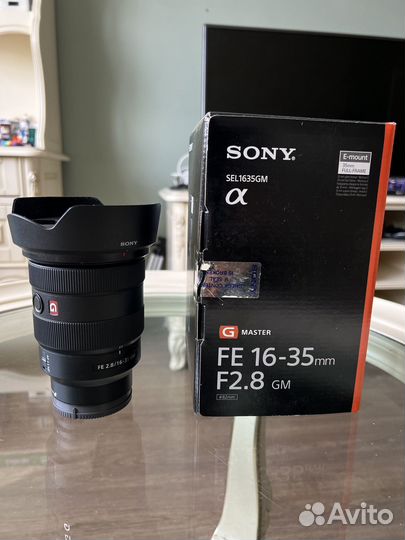 Sony FE 16-35mm F2.8 GM