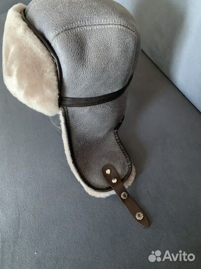 Мужская зимняя шапка ушанка