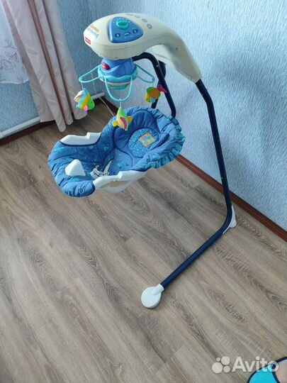 Детская электронная качелька