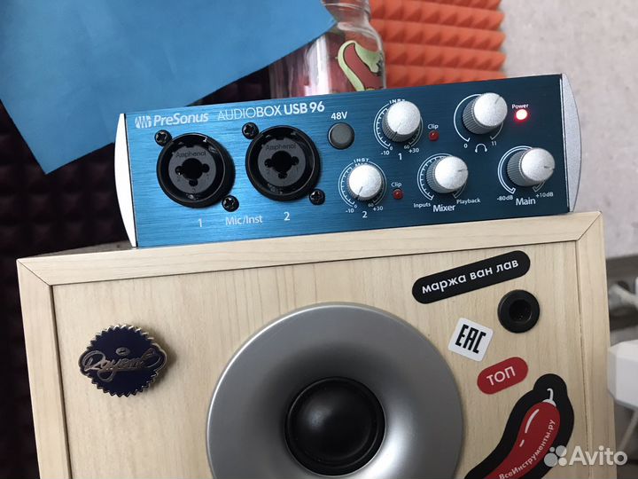 Звуковая карта presonus audiobox 96