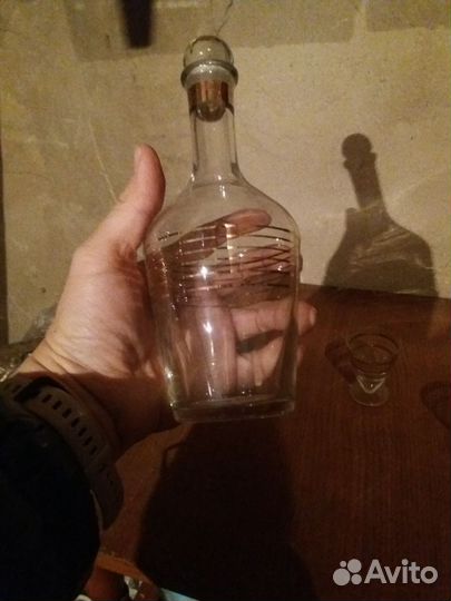 Графин+стопки винтаж