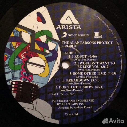 Виниловая пластинка Sony The Alan Parsons Project
