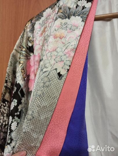 Винтажное японское кимоно