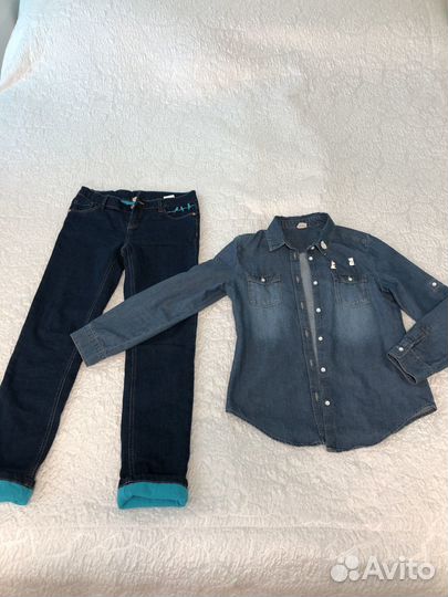 Продаю рубашку и джинсы Ostin