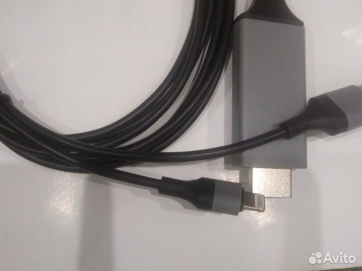Кабель apple lightning usb + hdmi