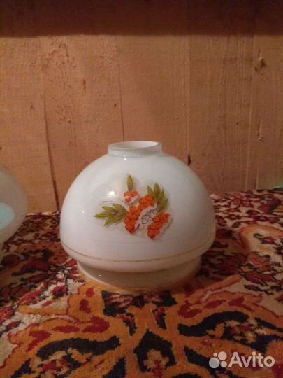 Плафоны, абажюры СССР для настольной лампы