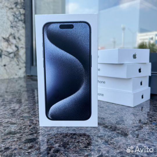 iPhone 15 Pro Max 512 гб Титановый синий sim+esim