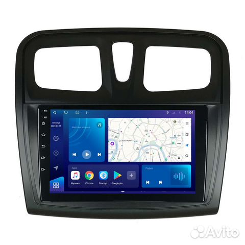 Магнитола 2/32GB Logan 2 Qled 8 ядер Carplay