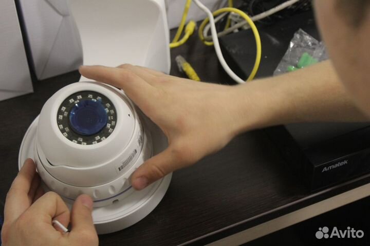 Монтаж видеонаблюдения и систем контроля доступа