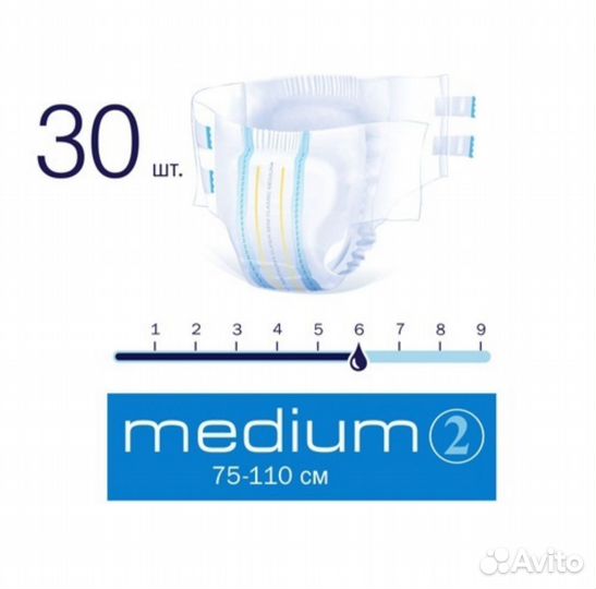 Памперсы для взрослых seni 1-2