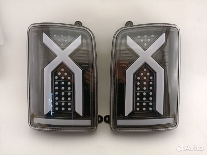 Фонари Нива иксы светодиодные Led X style