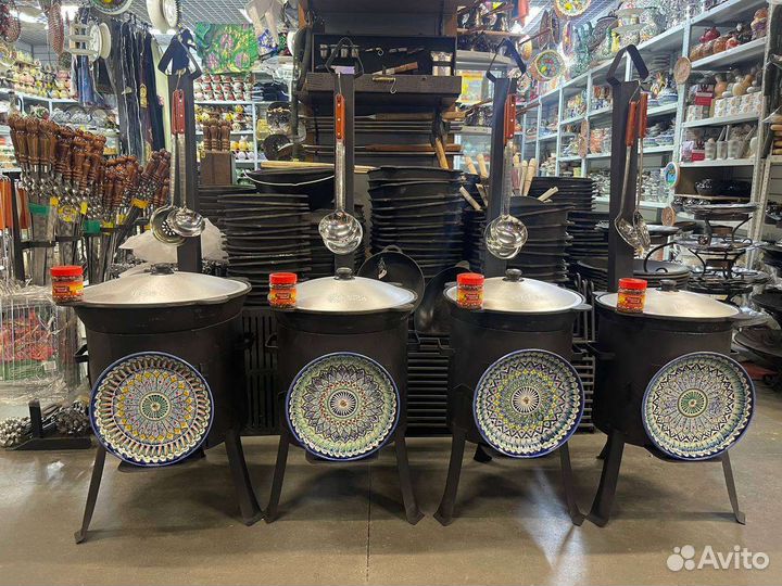 Казан чугунный 6 литров