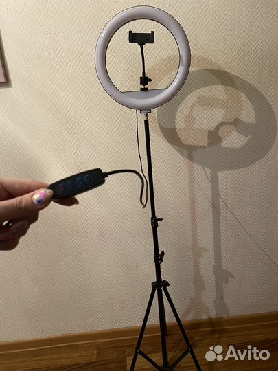 Кольцевая лампа 33 см