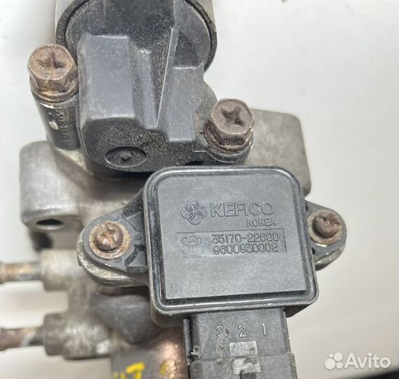 Дроссельная заслонка Hyundai Accent 2 1.5