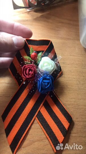 Георгиевская лента брошь