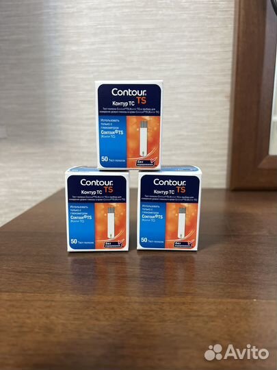 Тест-полоски Contour TS контур тс 50