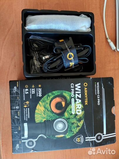 Фонарь armytek wizard c2 pro