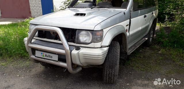 Mitsubishi Pajero 2.8 AT, 1993, битый, 170 000 км